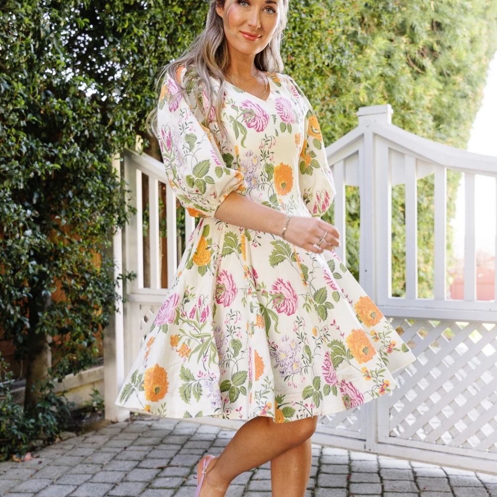 Ivy City Co Leah Dress in Multicolor Floral